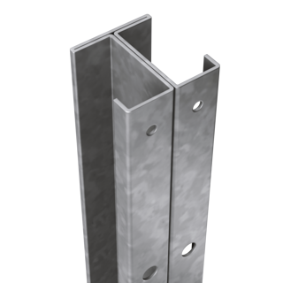 DURAPOST COMMERCIAL FENCE POST | 3M GALV