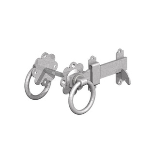 RING GATE LATCHES | 5" 125MM BZP