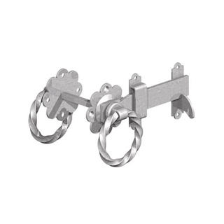 GM TWISTED RING GATE LATCHES | 6" 150MM GALV
