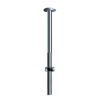 ROOFING BOLTS & NUTS | M10X80MM BZP