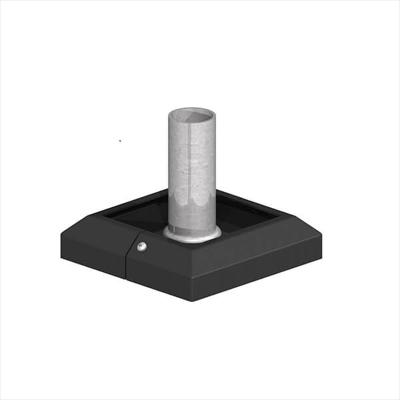METAL COVER FOR BASE PLATE | FOR 4" 90MM WOODEN POST