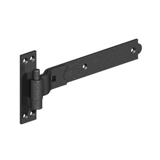 CRANKED BAND & HOOK ON PLATES | 48" 1200MM E/BLAC