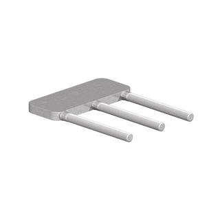 CENTRE GATE STOP WITH 3 LEGS | 120MM WIDE GALV