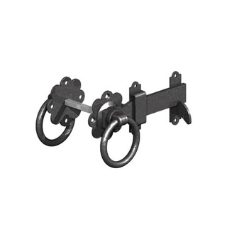 RING GATE LATCHES | 5" 125MM E/BLAC