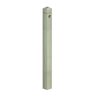 ROPE POST NO HOLE ROUND TOP | 980 X 75X75MM POSTS
