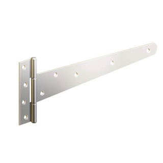 S/S WEIGHTY SCOTCH TEE HINGES | 12" 300MM STAINLESS STEEL