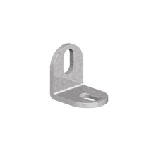 ROUND END ANGLE CLEATS | 2X11/2" 50X40MM GALV