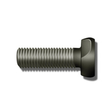 TEE HEAD BOLTS ONLY PK 100 | M8X25MM GALV