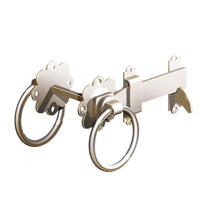 GM S/S RING GATE LATCHES | 6" 150MM STAINLESS STEEL