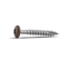 DURAPOST PAN HEAD TIMBER SCREWS (BAG10) | 4 X 40MM SEPIA BROWN 8014